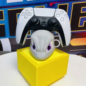 Soporte 3D de Joystick Diseño de Pokémon Mewtwo