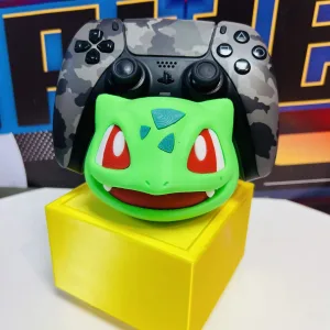 Soporte 3D de Joystick Diseño de Pokémon Bulbasaur Verde