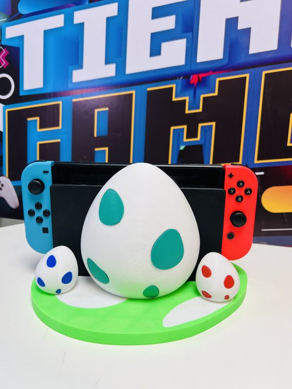 Soporte 3D de Joystick Diseño Nintendo swtch huevo yoshi