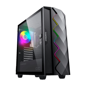 Gabinete Gamer ATX GameMax DIAMOND COC Black
