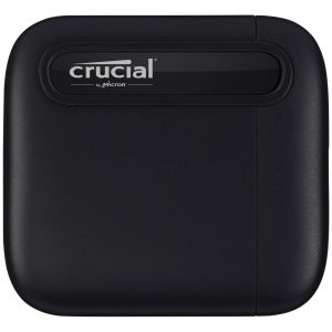 SSD Portátil Crucial X6, 2TB, USB-C, Lectura 800 MB/s