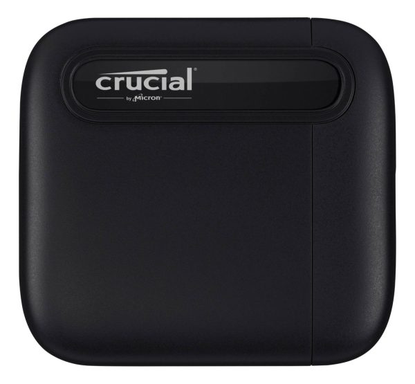 SSD Portátil Crucial X6, 2TB, USB-C, Lectura 800 MB/s