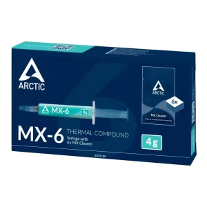 Pasta Termica Arctic MX-6 4g 6C mx limpiador