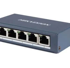 Switch de 5 Puertos Hikvision DS-3E0505-E, 10/100/1000, Gigabit Ethernet