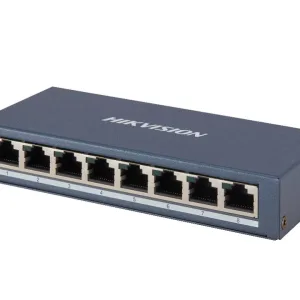 Switch de 8 Puertos Hikvision DS-3E0508-E(B), 10/100/1000, Gigabit Ethernet