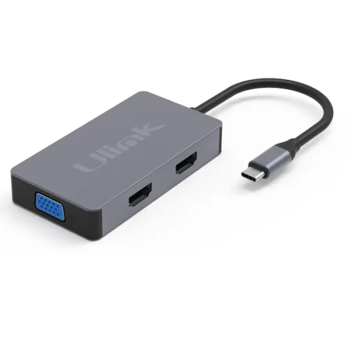 HUB Adaptador multipuerto USB C 5 en 1