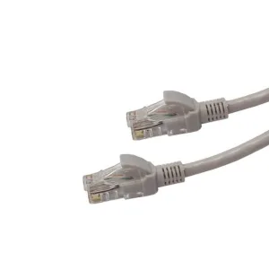 Cable de red Patch cord Cat6 25 mts gris 25mt