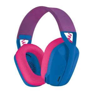 Audífono Gamer Logitech G435 Lightspeed Bluetooth Blue, compatible con PC, PS4, PS5, Móvil
