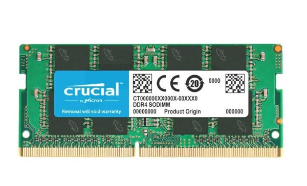 Memoria Notebook 16GB SODIMM DDR4 3200MHz Crucial