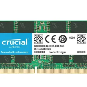 Memoria RAM 8GB ddr4 - 3200 SODIMM 1.2V CL22 Crucial
