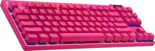 Teclado Mecánico Inalámbrico Logitech PRO X TKL LIGHTSPEED, Switch GX Brown, Inglés, Pink - Imagen 3