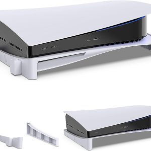 Soporte de refrigeración Horizontal para consola PS5 Edición Disc y Digital White