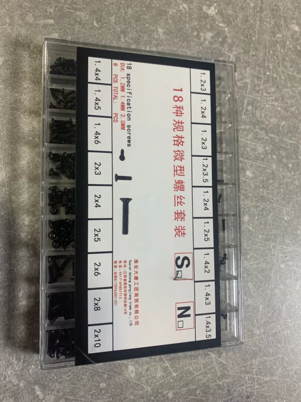 Kit de tornillos de reparación para ordenador portátil, Kit de tornillos para Lenovo, Samsung, HP, IBM, disco duro SATA, 500 unidades