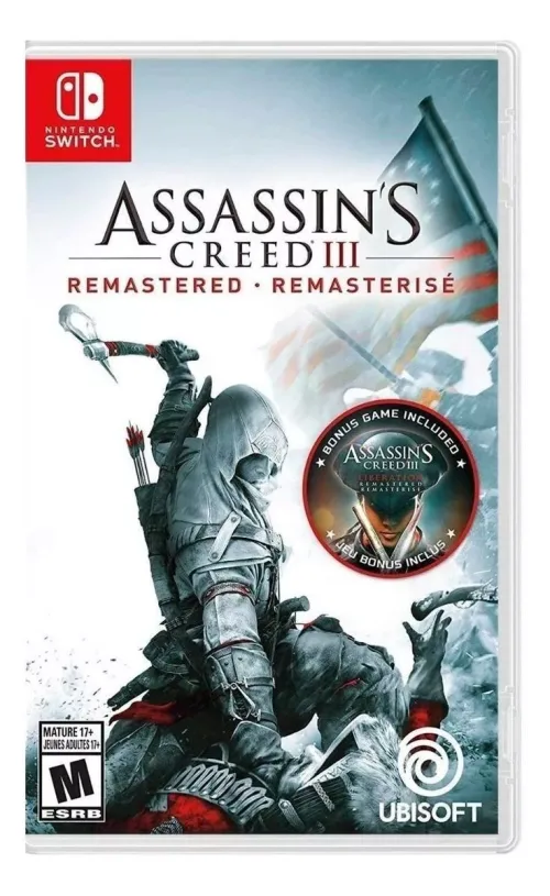 Juego de Nintendo Switch Assassin's Creed III Remastered OPEN BOX
