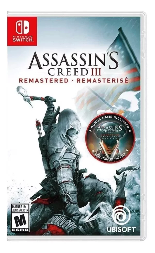 Juego de Nintendo Switch Assassin's Creed III Remastered OPEN BOX
