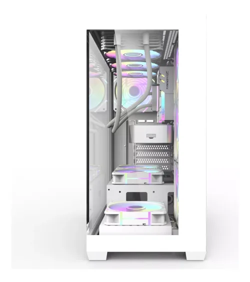Gabinete Darkflash Ds900 White Atx Vidrio Templado - Imagen 3
