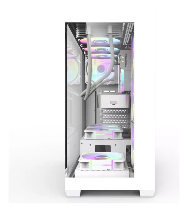 Gabinete Darkflash Ds900 White Atx Vidrio Templado - Imagen 3