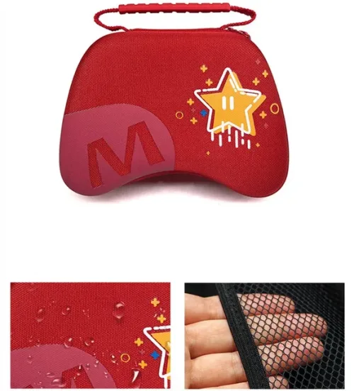 Funda para Joystick Gamepad Nintendo Switch, color Rojo