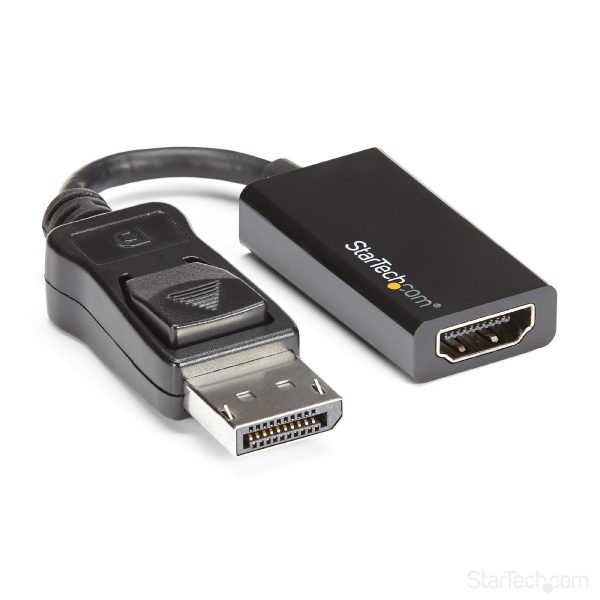 Adaptador Startech DisplayPort a HDMI - Convertidor de vídeo activo DP 1.4 a HDMI 2.0 4K 60 Hz