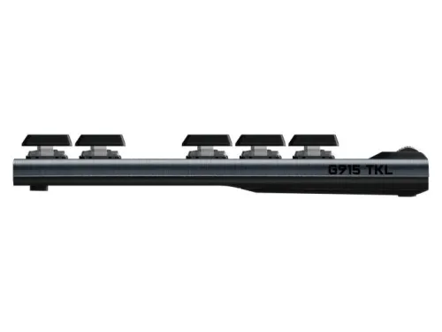 Teclado Gamer Logitech G915 TKL RGB, Teclado Mecánico, Switch GL Táctil, Inalámbrico, Negro - Imagen 2
