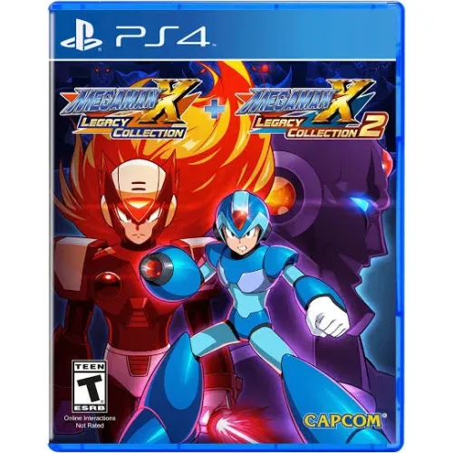 Juego Playstation PS4 Megaman X Legacy Collection + Legacy Collection 2 OPEN BOX