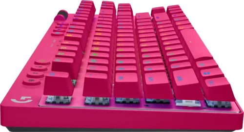 Teclado Mecánico Inalámbrico Logitech PRO X TKL LIGHTSPEED, Switch GX Brown, Inglés, Pink - Imagen 2