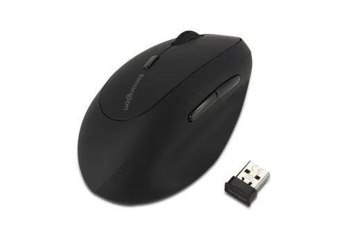 Mouse  inalámbrico Kensington ergonómico para zurdos Pro Fit, ergonomía con ángulo de 41º