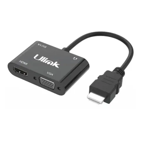 Adaptador HDMI - VGA/HDMI Mod UL-CV3500HV Ulink