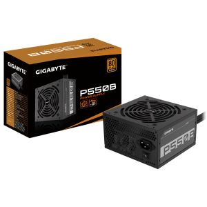 Fuente de Poder Gigabyte P550B Power Supply 80 Plus Bronze 550W