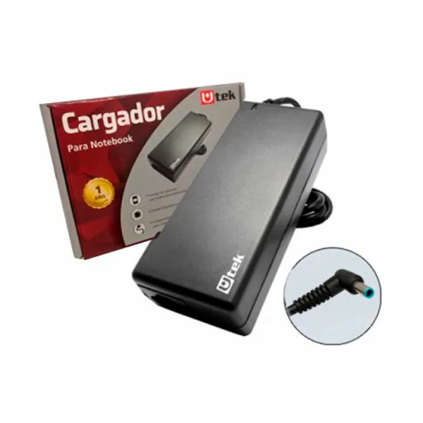 Cargador HP 19.5V 3.33A 4.8×1.7mm 65W Alternativo Utek