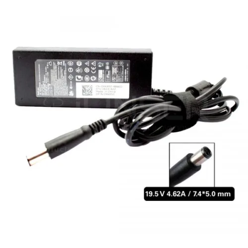Cargador Original Dell PA-10  19.5V 4.62A 7.4X5.0MM
