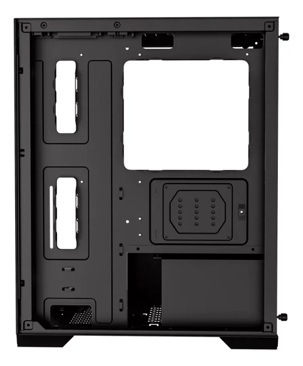 Gabinete Kronos Diamond Matx, Vidrio Templado, Usb 3.0 - Imagen 3