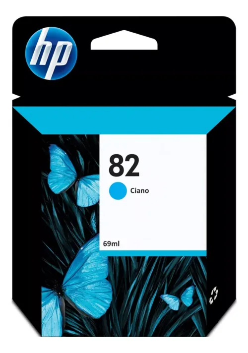Tinta Hp 82 Cian Original 69 ml