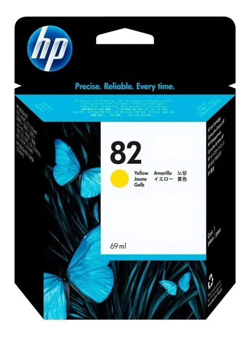 Tinta Hp 82 yellow Original 69ml
