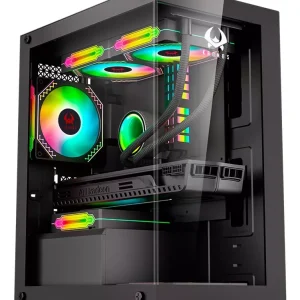 Gabinete Kronos Diamond Matx, Vidrio Templado, Usb 3.0