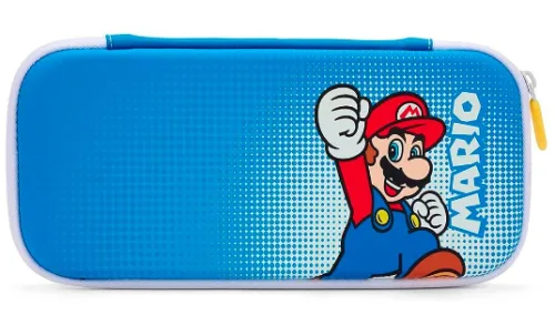funda Super Mario Slim Case Blue Nintendo Switch Power A