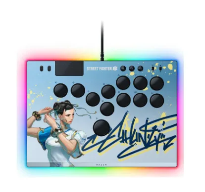Botonera Arcade Razer Kitsune Cammy Edition