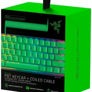 Razer Keycap + cable Coiled Green Teclas