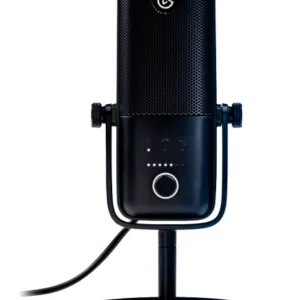 Micrófono USB de Condensador Cardioide Elgato Wave: 3, 3 Cables, Respuesta Frecuencia 70Hz a 20kHz
