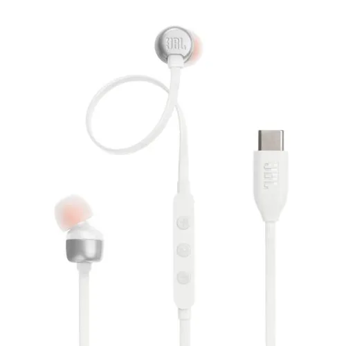 Audifono JBL Tune 310C USB-C, Blanco Wired