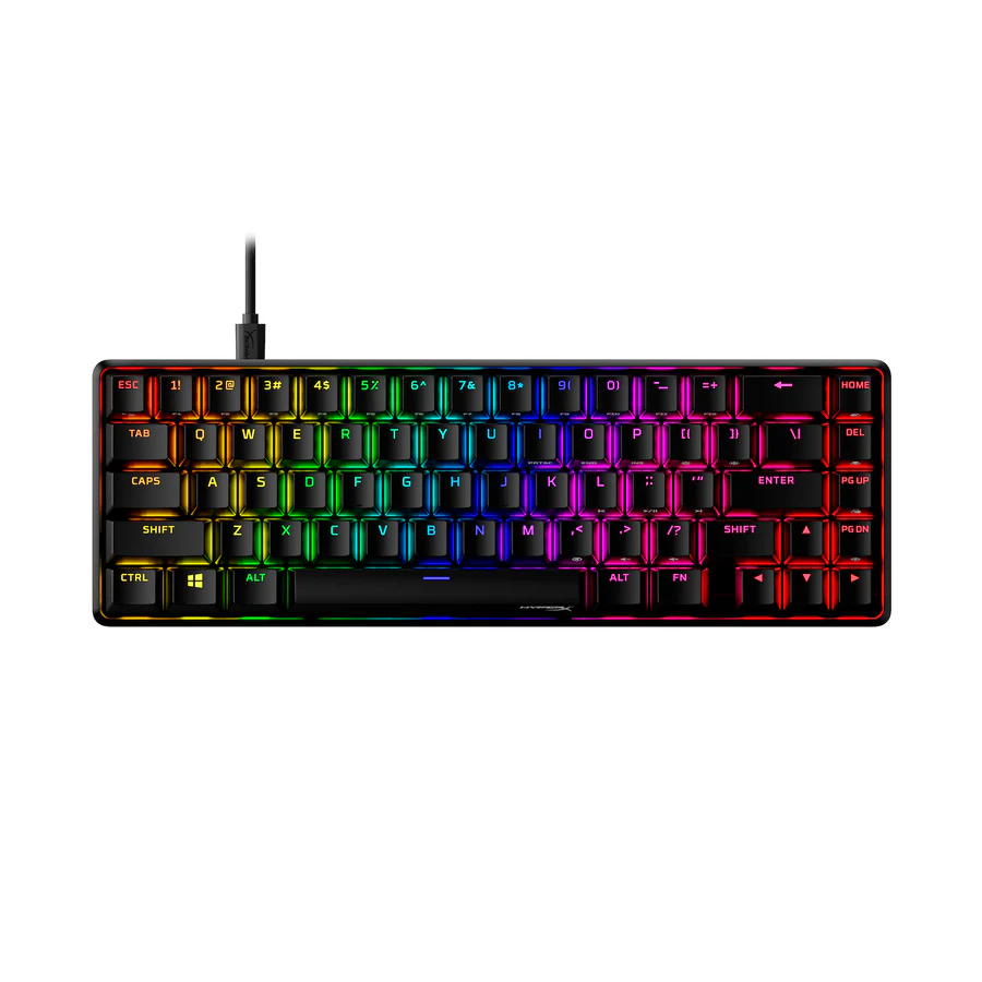 Teclado mecánico gaming formato 65 % Alloy Origins Red