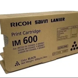 Tóner Ricoh Original IM 600F Black