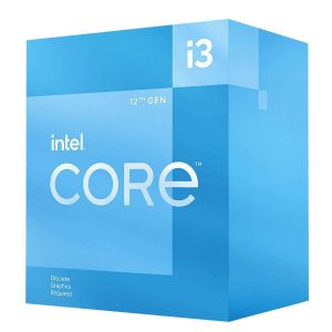 Procesador Intel Core i3-12100F Alder Lake, LGA 1700, 4 Core/8 Thread, 3.30/4.30 GHz, Sin Gráficos