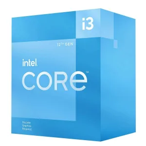 Procesador Intel Core i3-12100F Alder Lake, LGA 1700, 4 Core/8 Thread, 3.30/4.30 GHz, Sin Gráficos