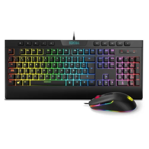 Teclado Gamer Krom Kalyos + Mouse Optico