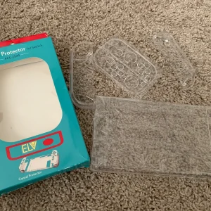 Funda protectora transparente para Nintendo Switch Oled
