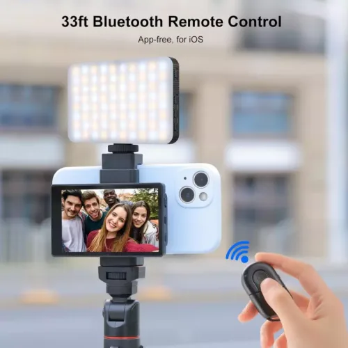 Pantalla de Monitor con cámara frontal trasera para teléfono,compatible con Android e iOS y iPhone - Imagen 2
