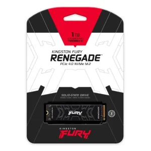 SSD Kingston Fury Renegade de 1Tb 7300 Mb/s PCIe 4.0 NVMe M.2