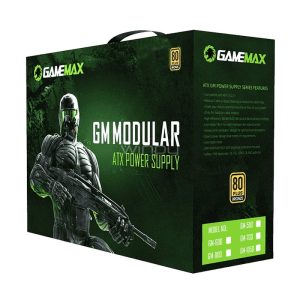 Fuente de Poder Gamermax 600W VP-600 RGB, Certificada 80+ Plus Bronze/Silver & Platinum - VP-600-RGB-M