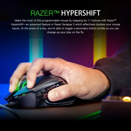 Mouse Gamer Razer Basilisk V2 Negro. - Imagen 4